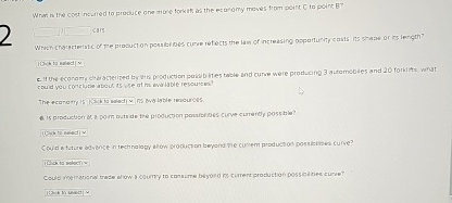  \table[[Production Alternatives],[Type of production,A,B,C,D,E,],[Automobiles,B,2,4,6,8,],[Forkififs,3B,27,21,12,8,]] cars 10+13 mediv 