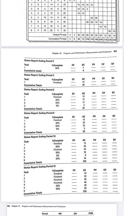 care IT project for two-week reporting periods 2 through 12. Compete the