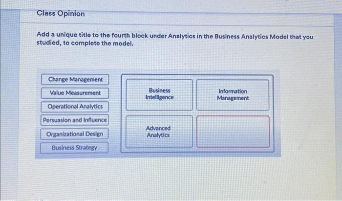 please answer me? Add a unique title to the fourth block under