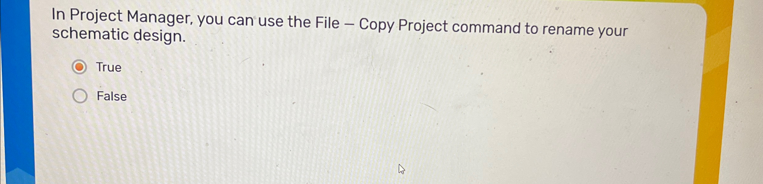  In Project Manager, you can use the File - Copy Project