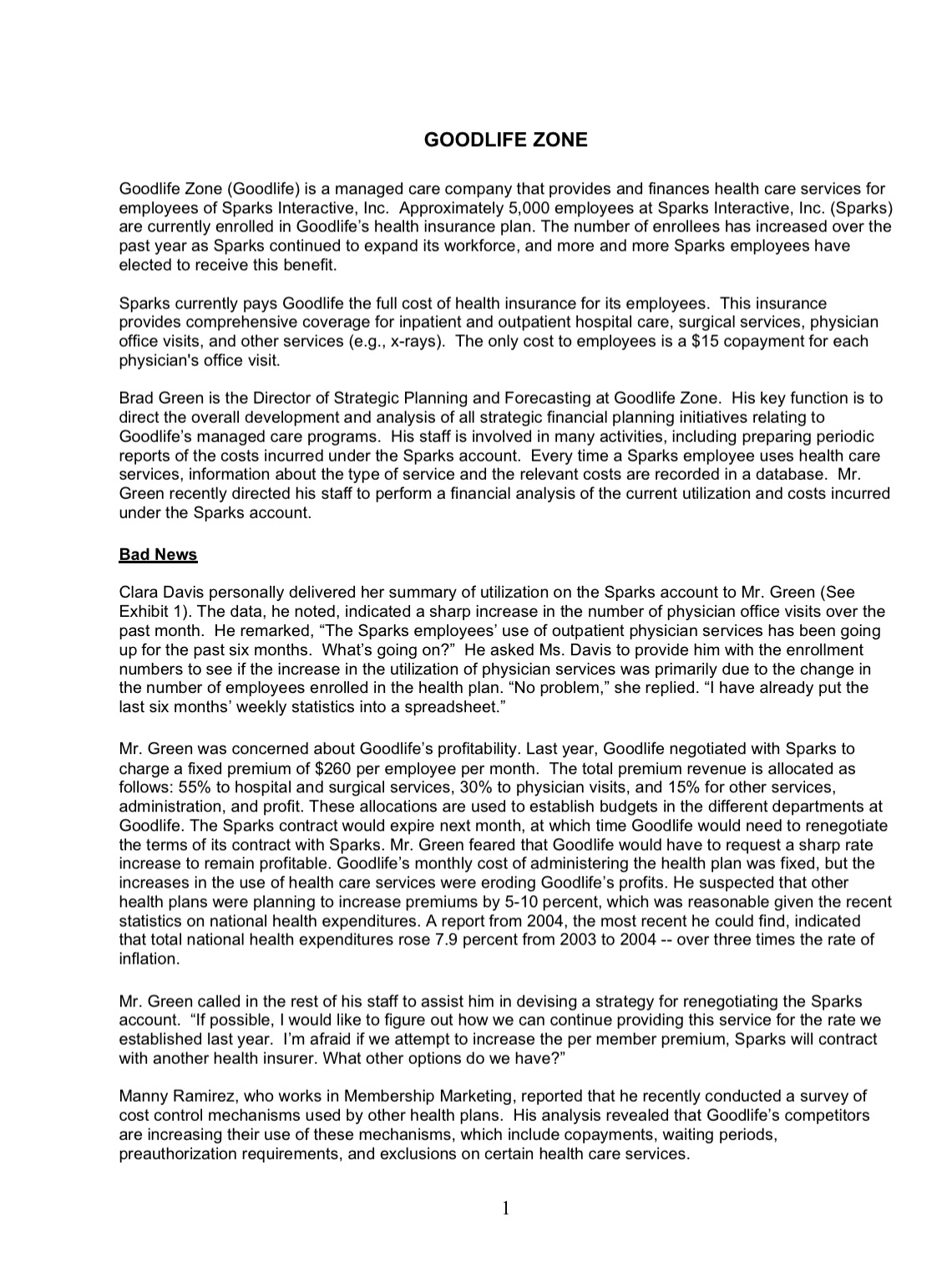 services to physician services, using the allocation of revenue that was given.