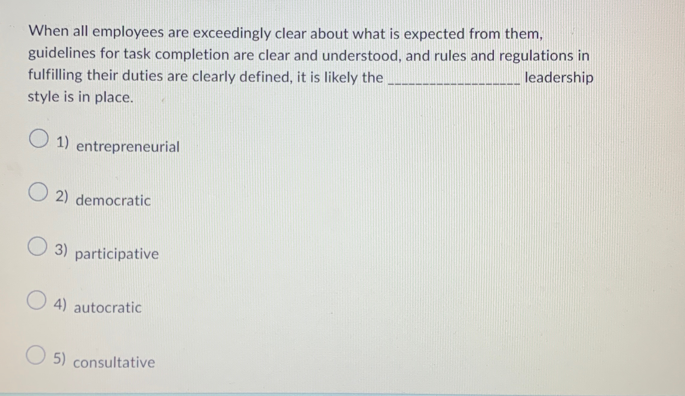  When all employees are exceedingly clear about what is expected from