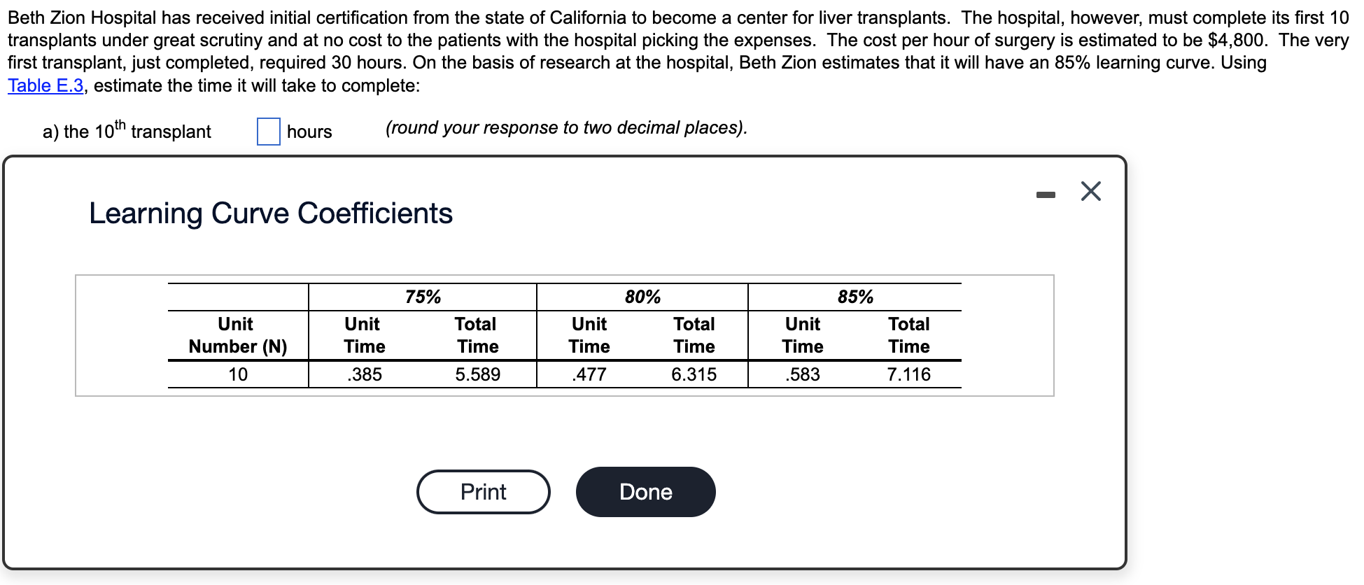  A-D Please. Beth Zion Hospital has received initial certification from the