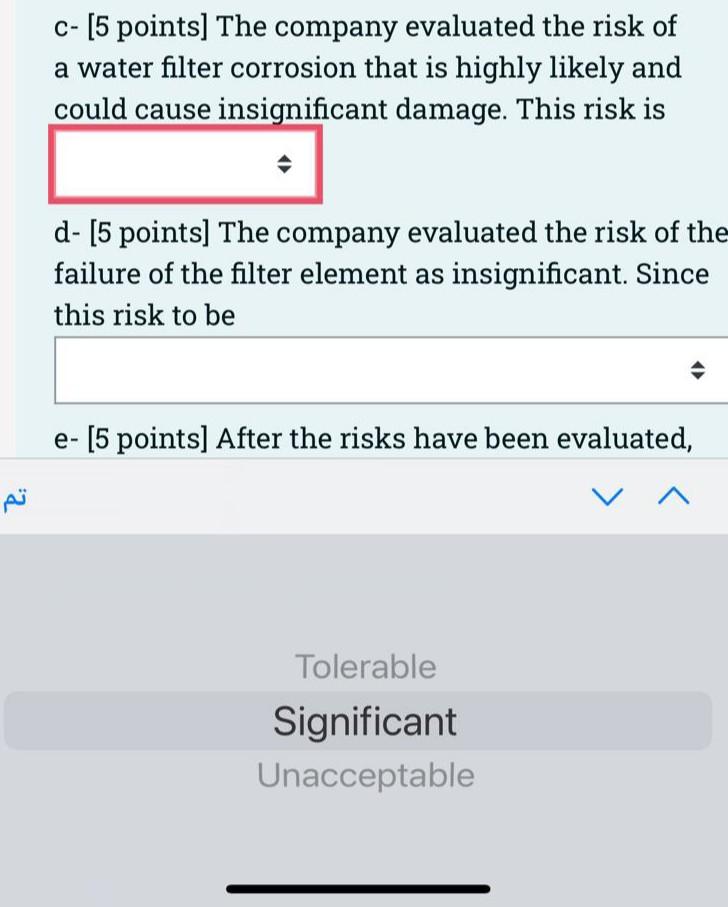filters in residential buildings. It is using the evaluations and the matrix