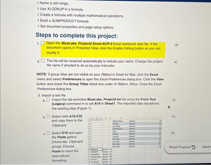 the formula to cells E23:E25. f. Format cells E22:E25 and cells \\(