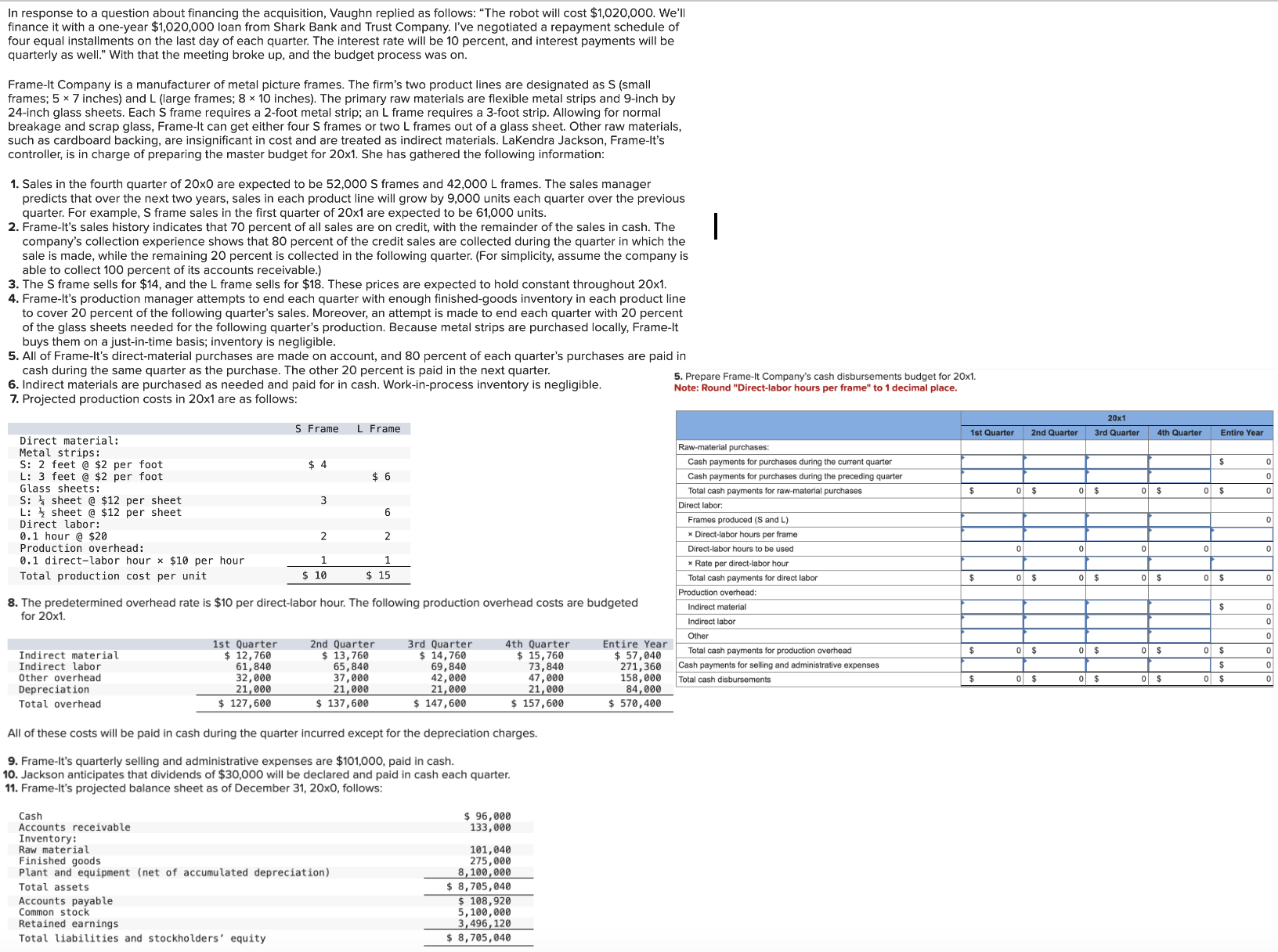  Please answer #5 chart shown in the picture 