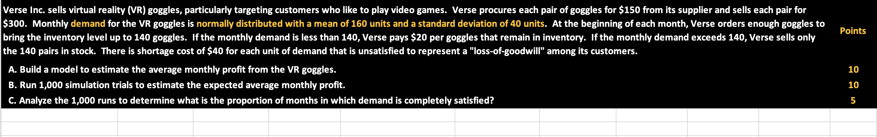  Verse Inc. sells virtual reality (VR) goggles, particularly targeting customers who