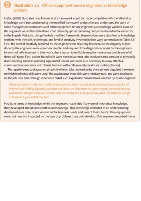  I need an answer for this question after reading the following