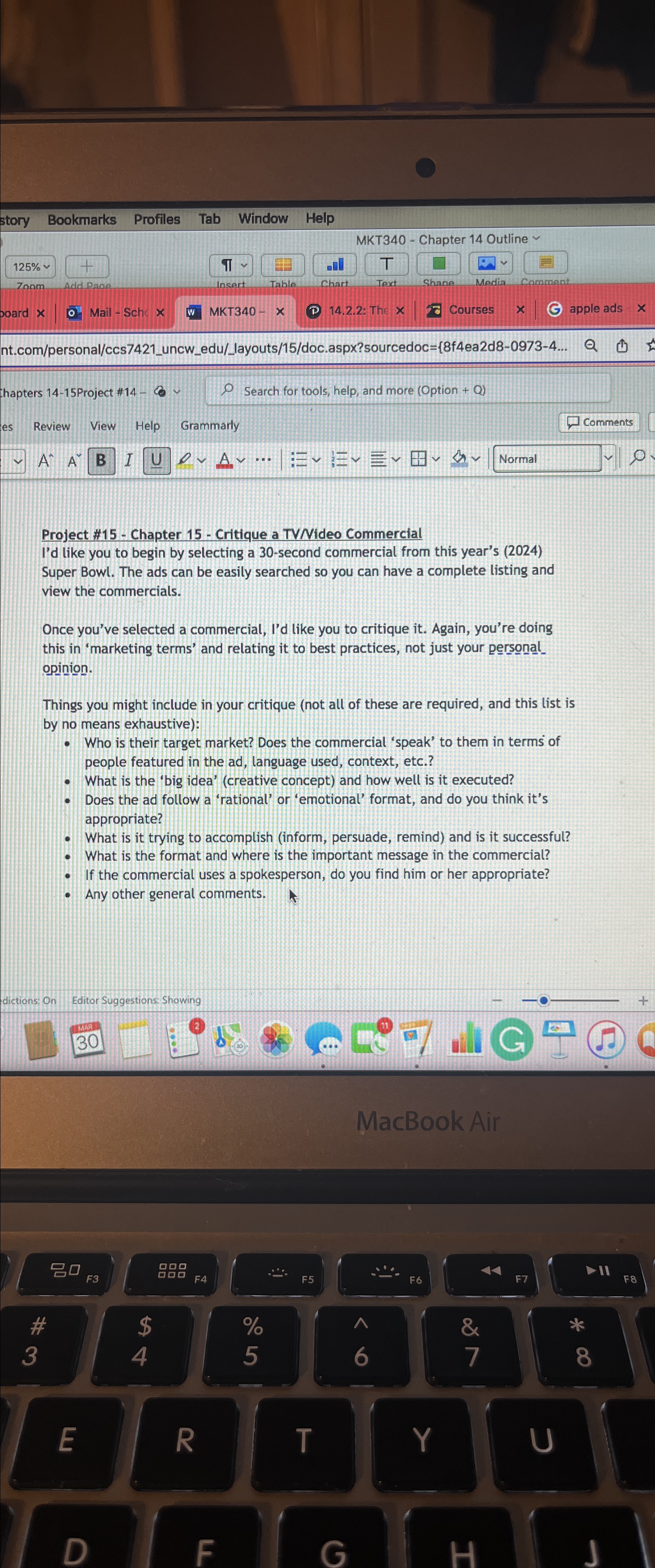  nt.com/personal/ccs7421_uncw_edu/_layouts/15/doc.aspx?sourcedoc Q Chapters 14-15Project #14-6 Search for tools, help, and more
