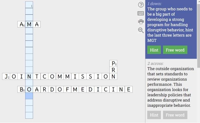 Please answer #1 down. The answer is NOT Management Group Team. All