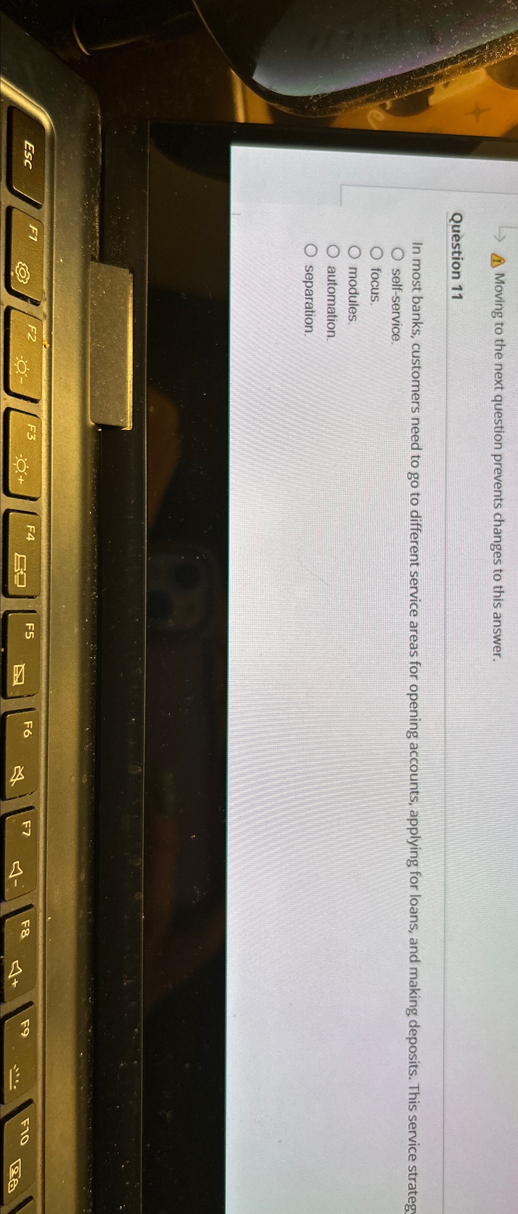  Moving to the next question prevents changes to this answer. Question