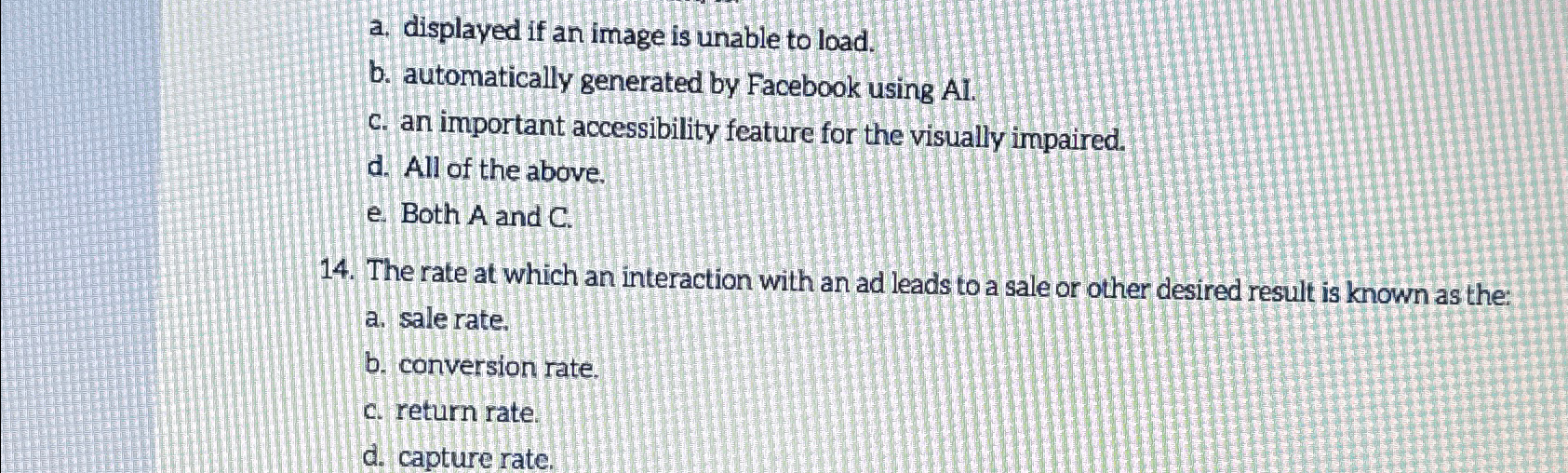  a. displayed if an image is unable to load. b. automatically