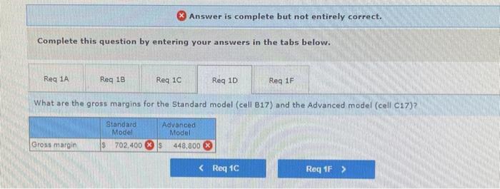 C & \multicolumn{1}{c|}{ D } \\ 1 & & Standard & Advanced