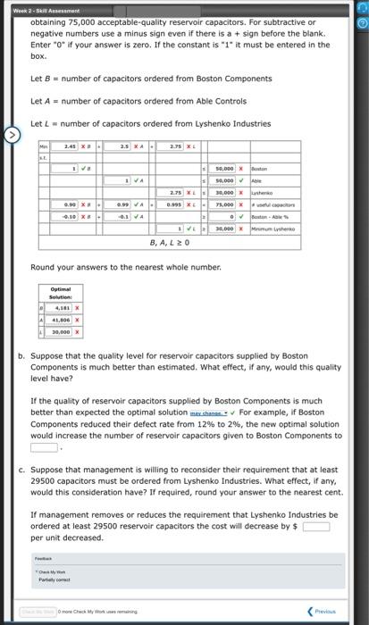 to suppliers for providing reservoir capacitors for use in its electronic devices.