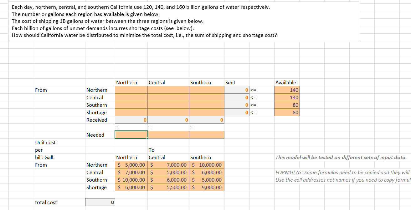  SOLVE USING SOLVER PARAMETERS 