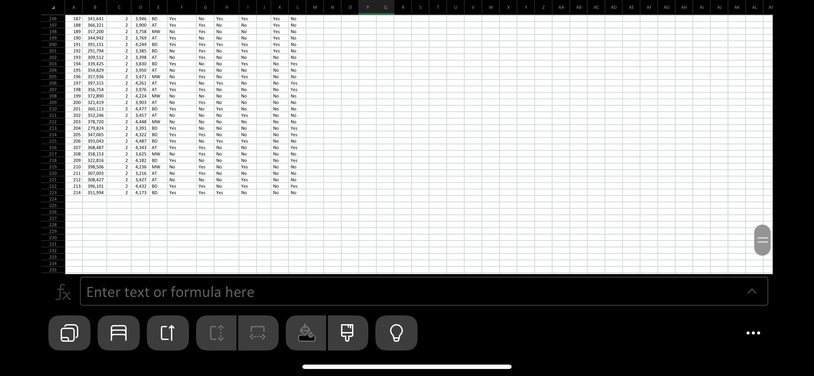 for thatched roof and Garden if you multiply the two times each