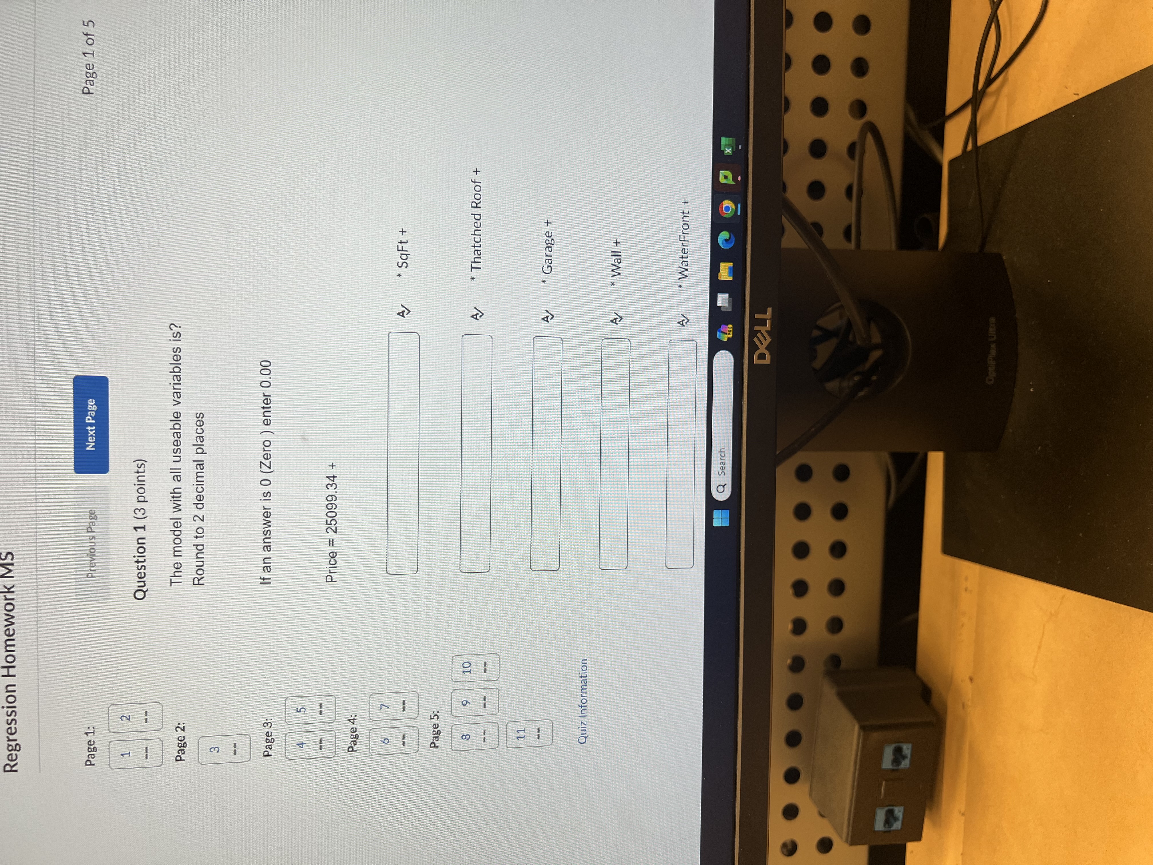 other when would the new variable be a 1? BD Badger's Drift