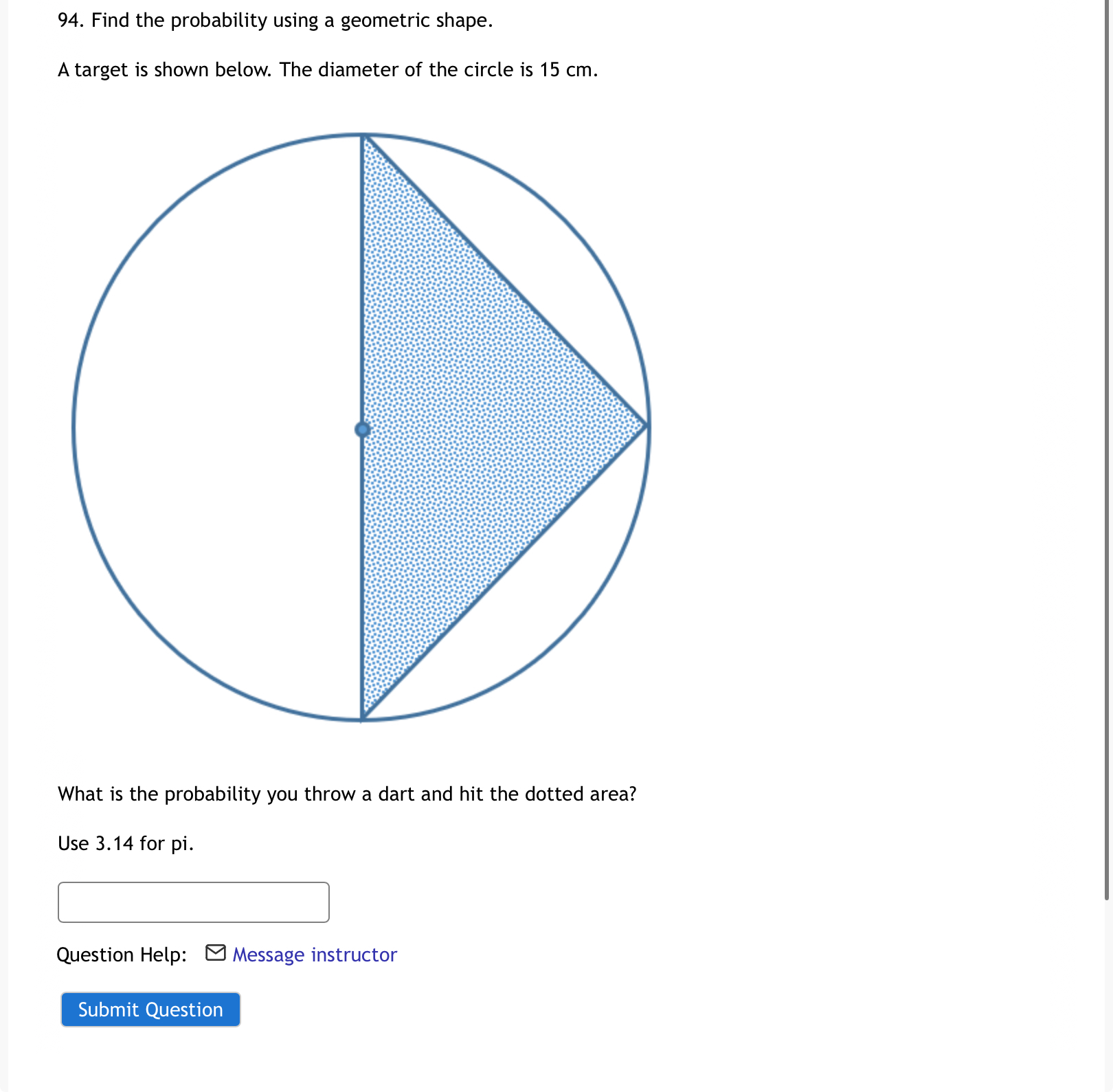 (numbered 1, 2, 3, 4) and then spinning an equally divided spinner