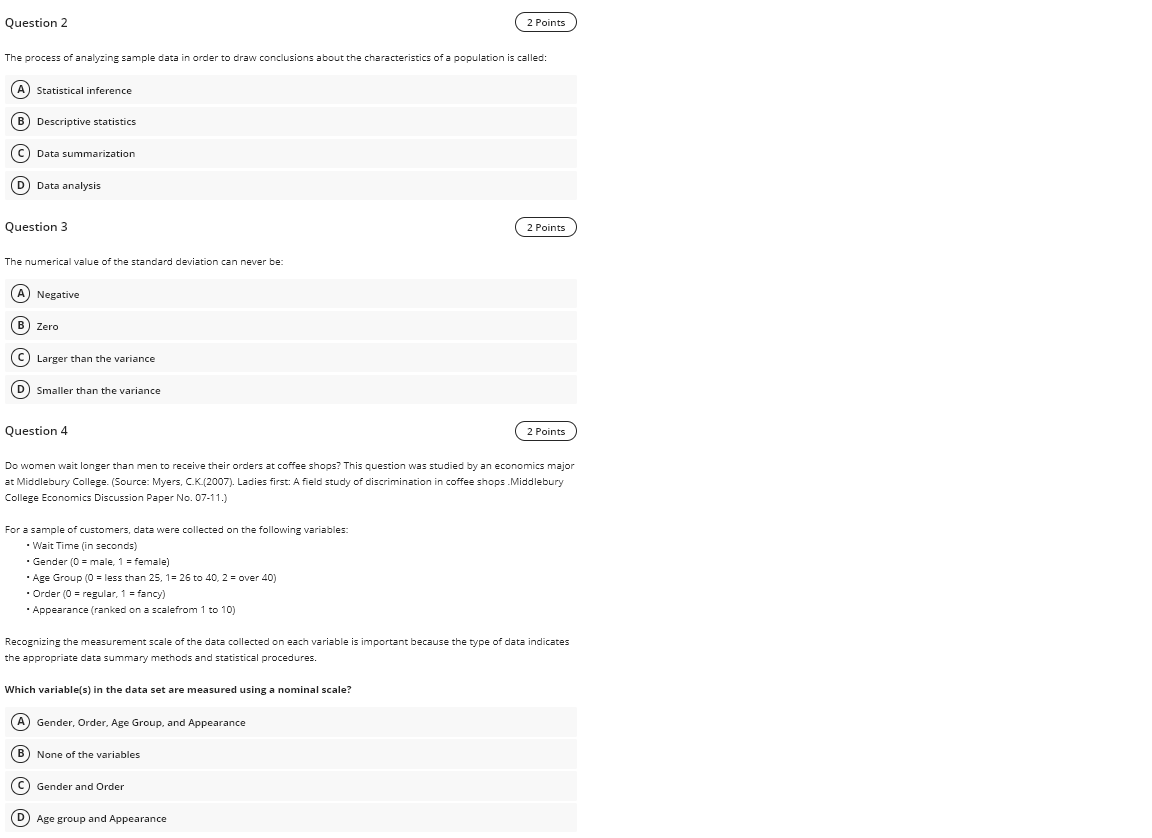 I need help about this! Question 2 2 Points The process of