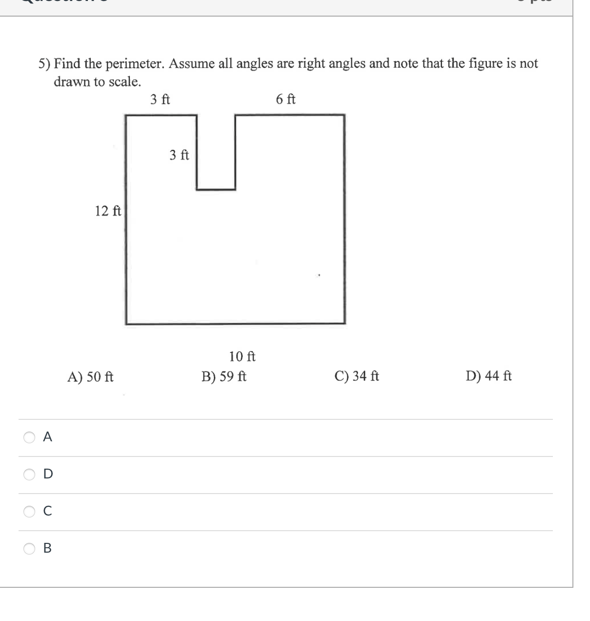 are equal. Question 2 3 pts 2) Find the value of x.