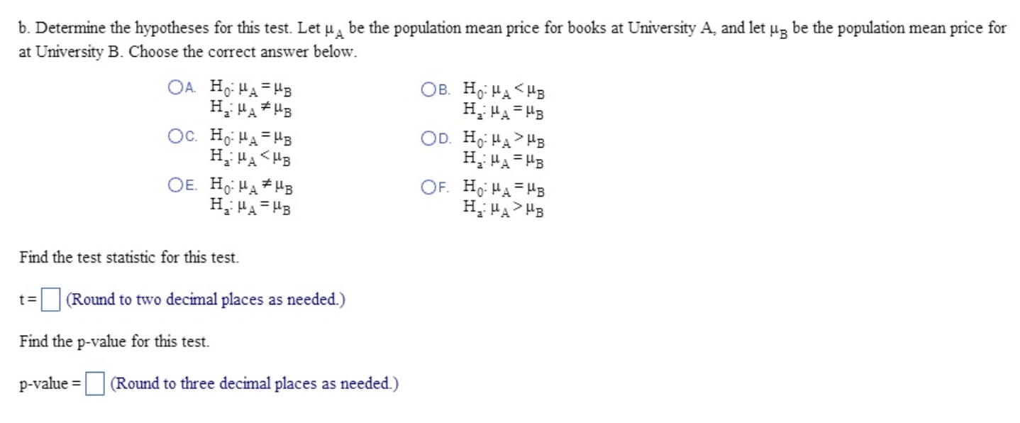after a fright, using a significance level of 0.05. Assume that all