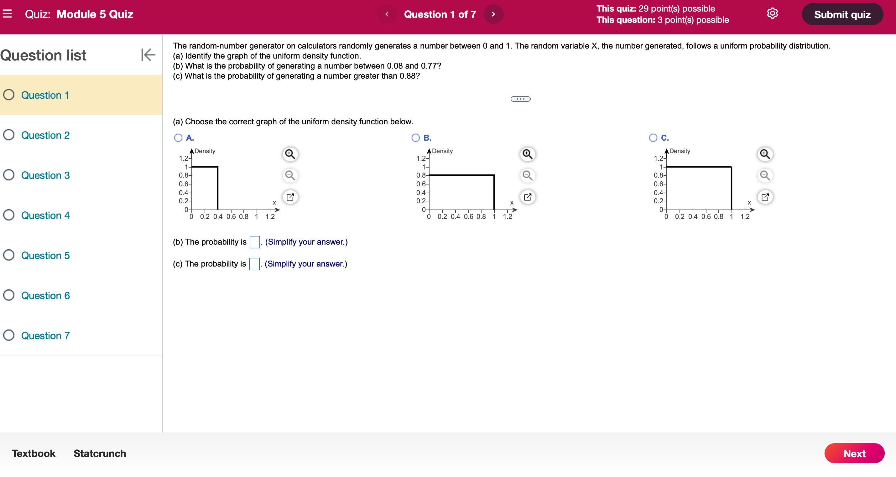 This quiz: 29 point(s) possible 8,) This question: 3 point(s) possible