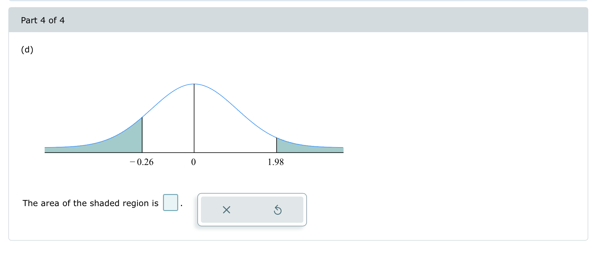 four decimal places. \fHow much is in that can? The volume of