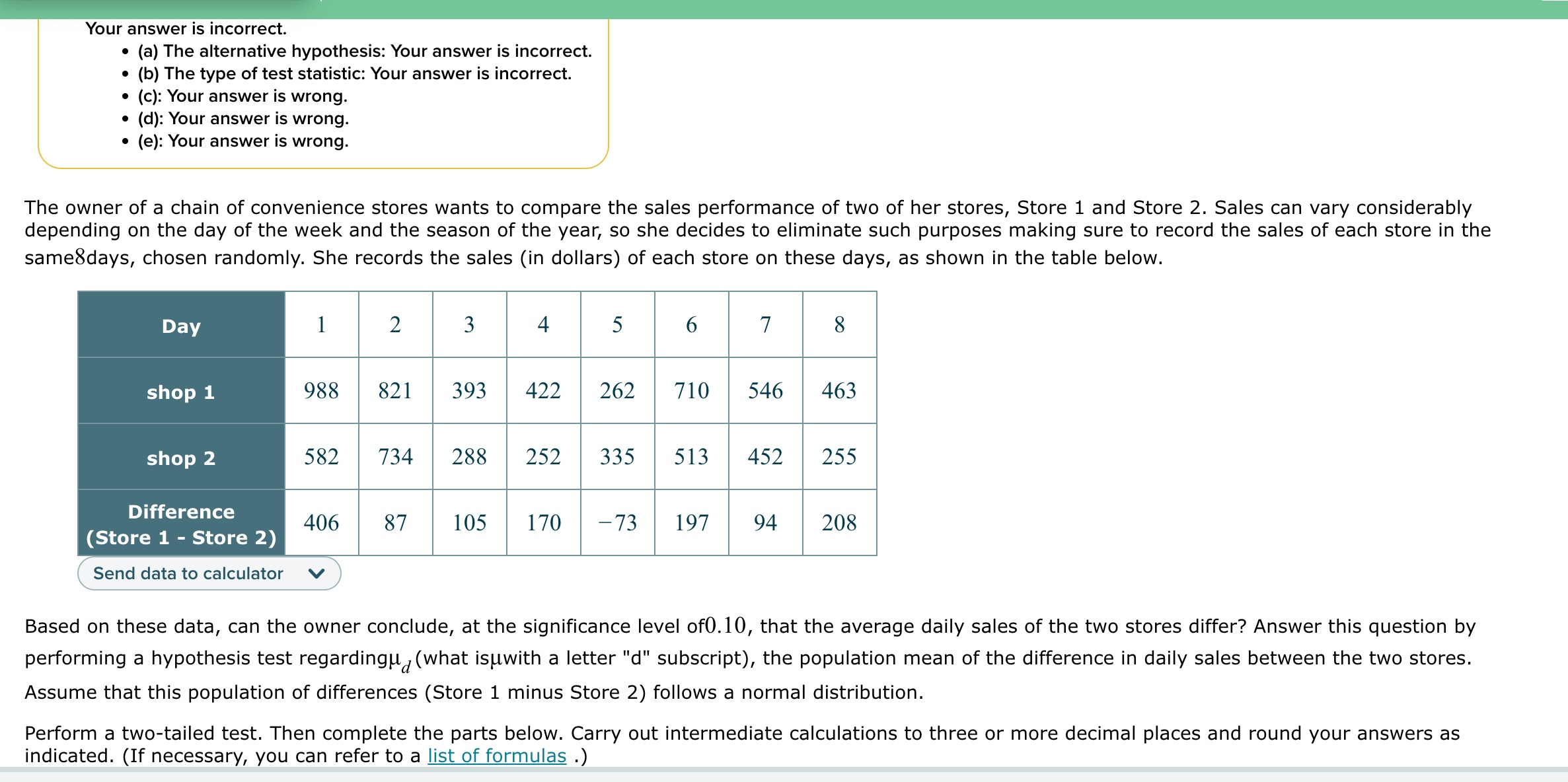 ho :M = 0 X S p h : H d to