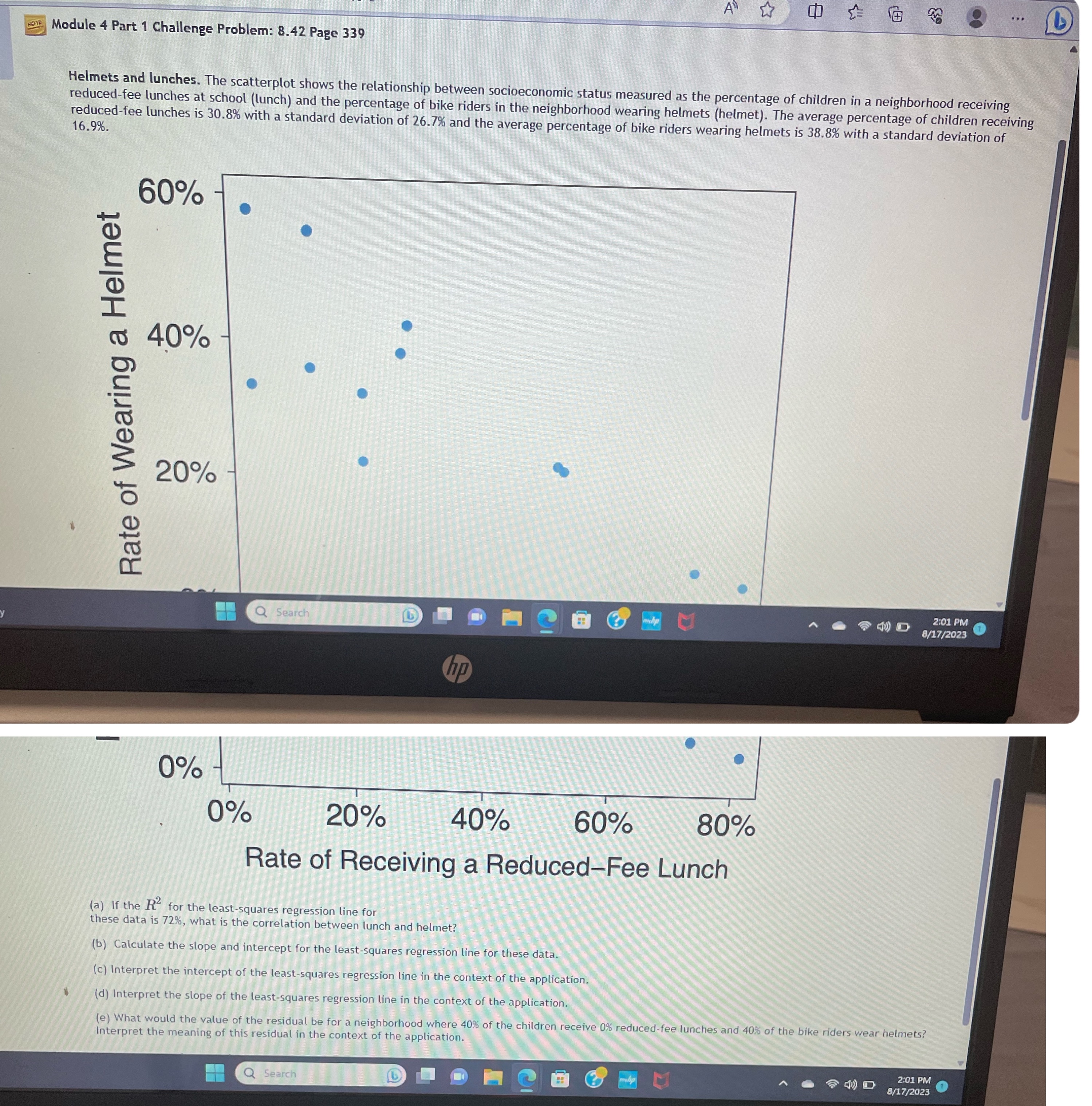  A ... wait Module 4 Part 1 Challenge Problem: 8.42 Page