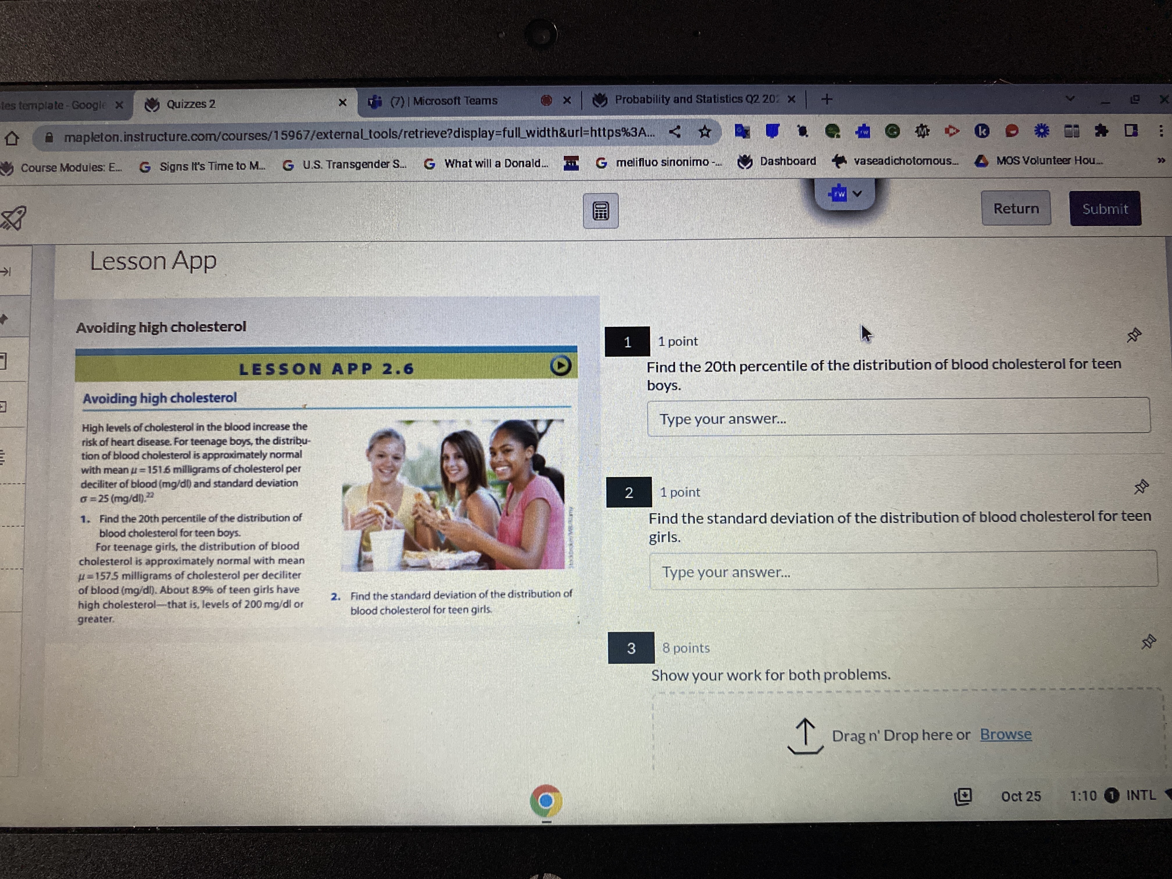 tes template -Google x Quizzes 2 x (7) | Microsoft Teams