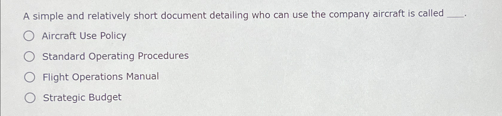  A simple and relatively short document detailing who can use the