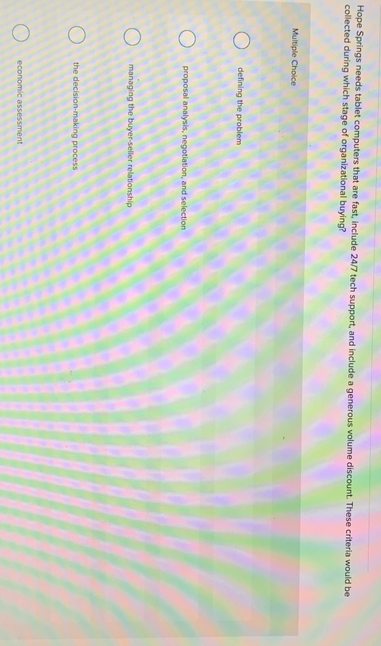  Hope Springs needs tablet computers that are fast, include 247 tech