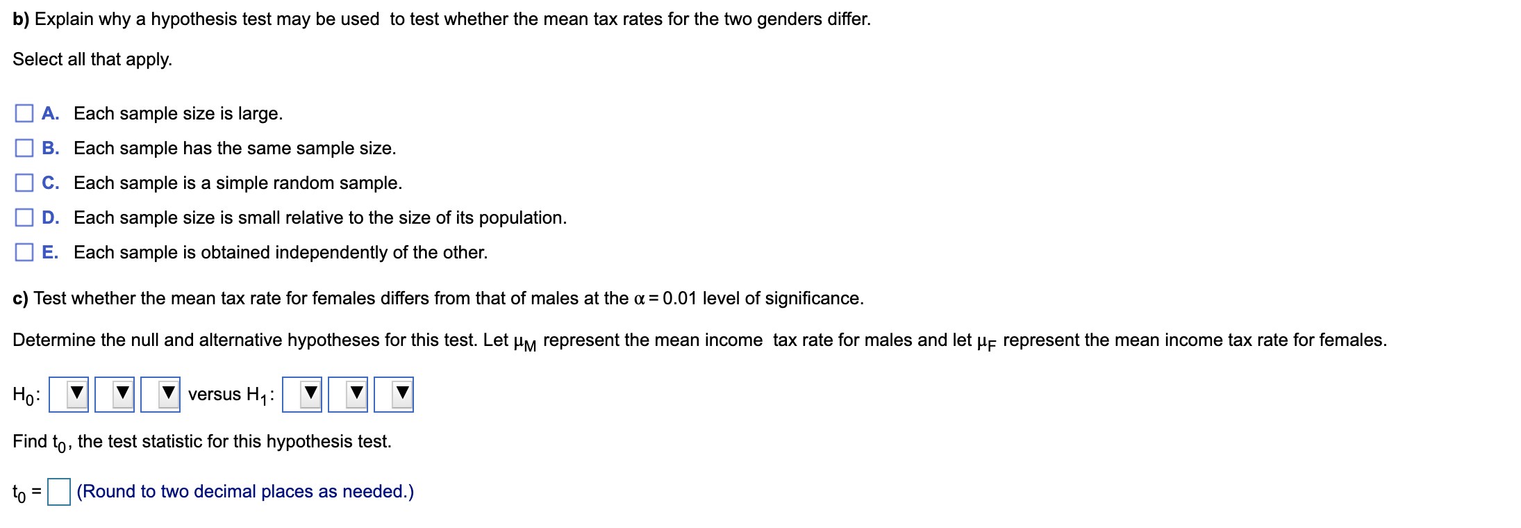 tax?" Complete parts a) through c). Click the icon to view the