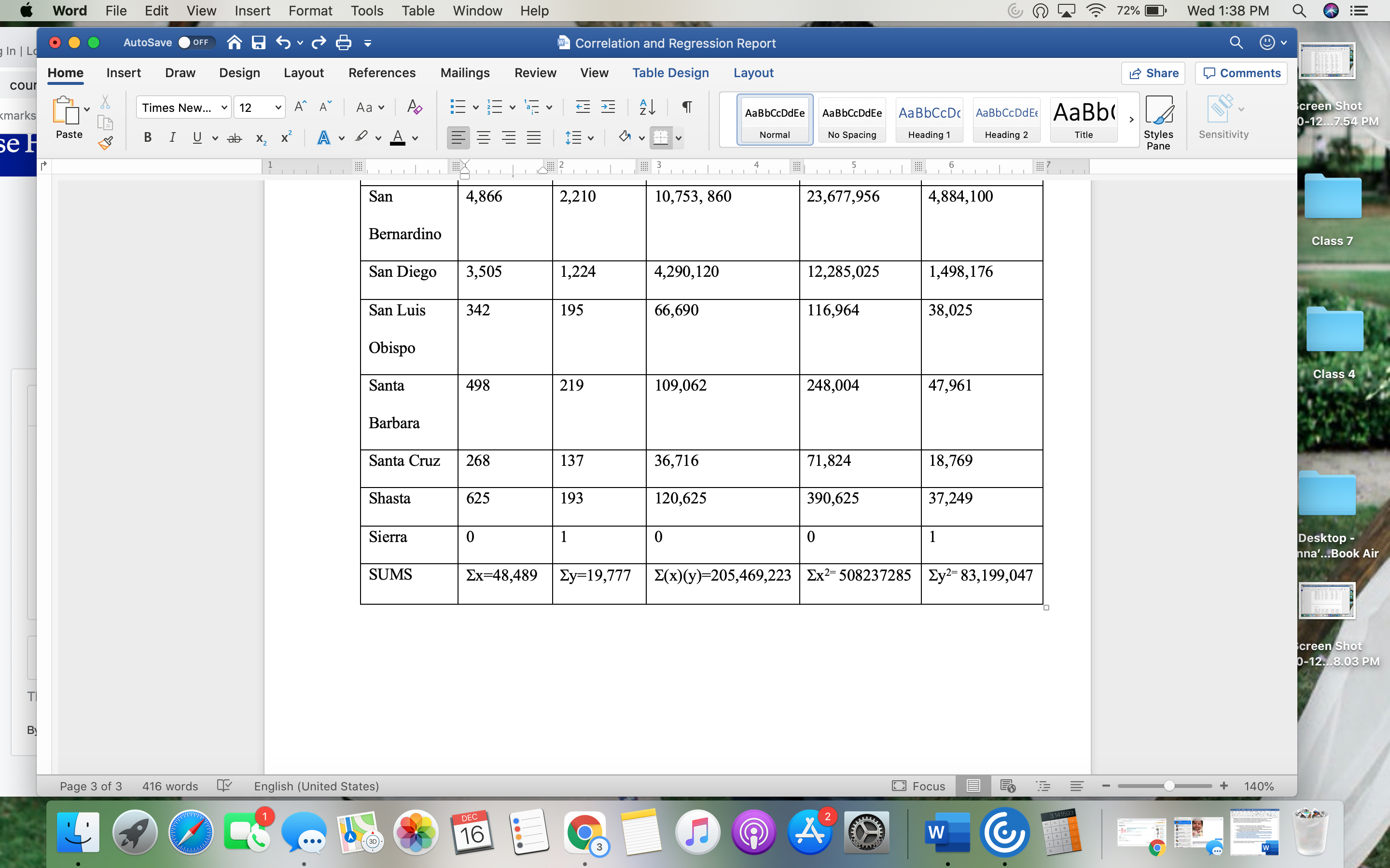 Lo AutoSave OFF wa Correlation and Regression Report Home Insert Draw Design