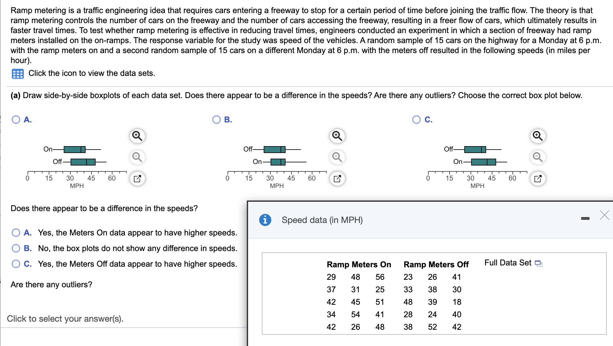please help Ramp metering is a trafc engineering idea that requires cars
