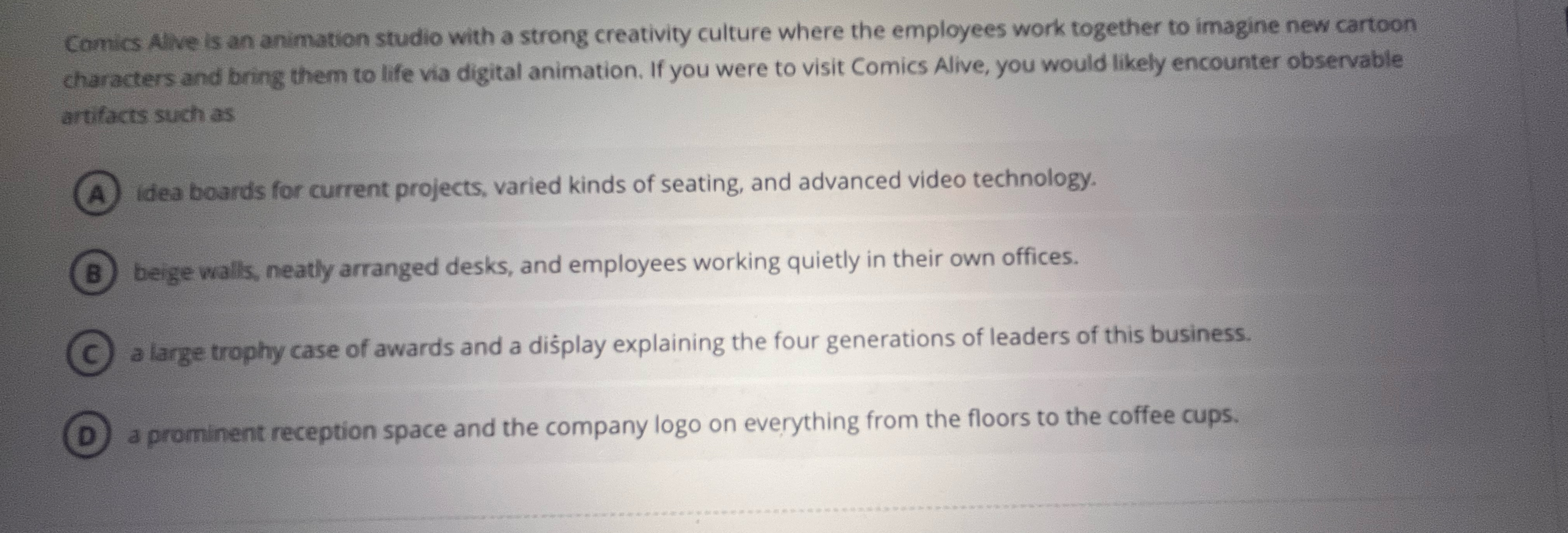  Camics Aive is an animation studio with a strong creativity culture