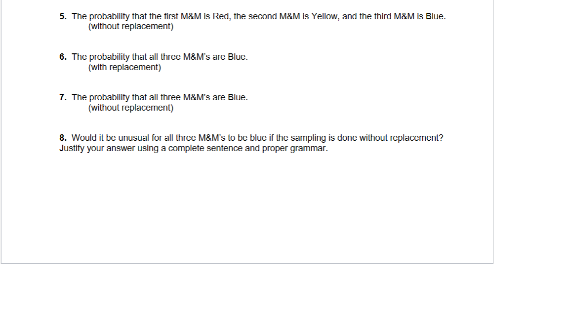 Thinking; Communication Skills; Empirical/Quantitative Skills The following is the number of each