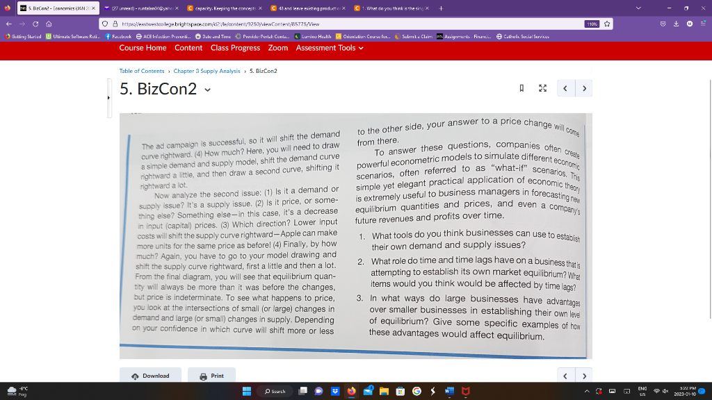 The ad campaign is successtul, so it will shift the demand