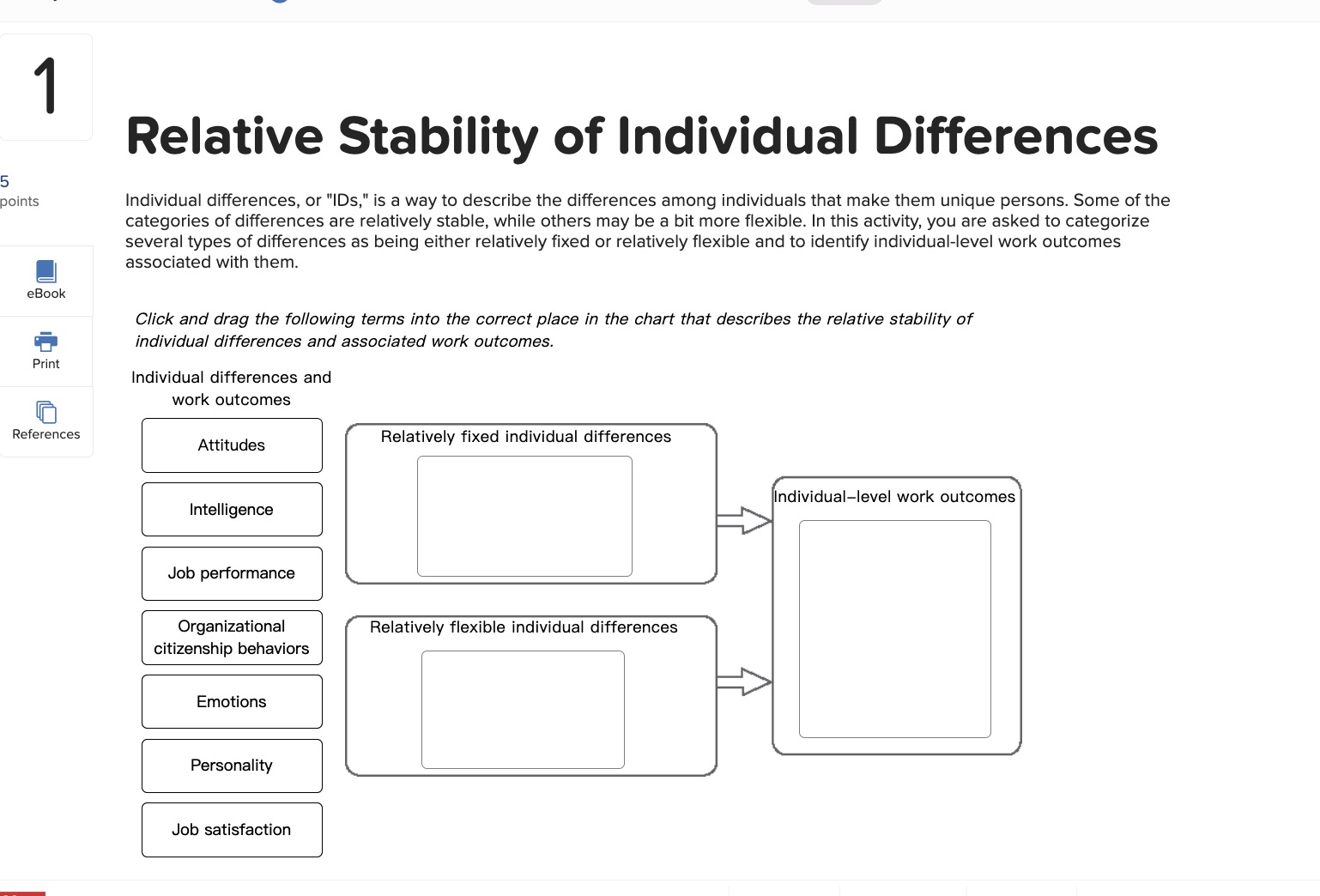  Relative Stability of Individual Differences points Individual differences, or "IDs," is