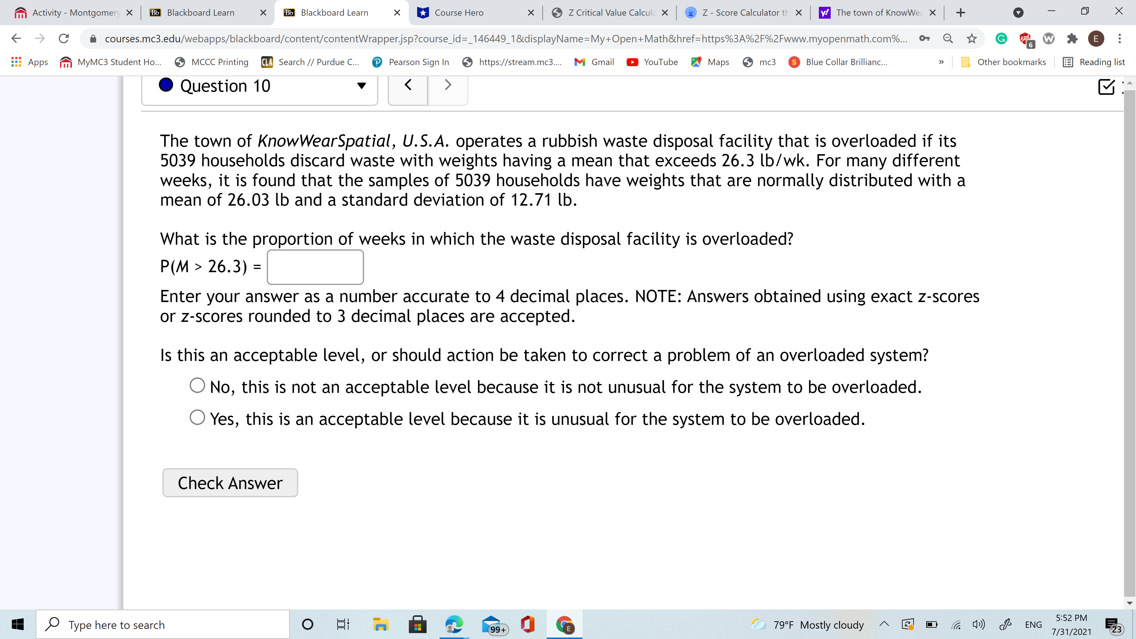in Activity - Montgomery X Bb Blackboard Learn X Bb Blackboard