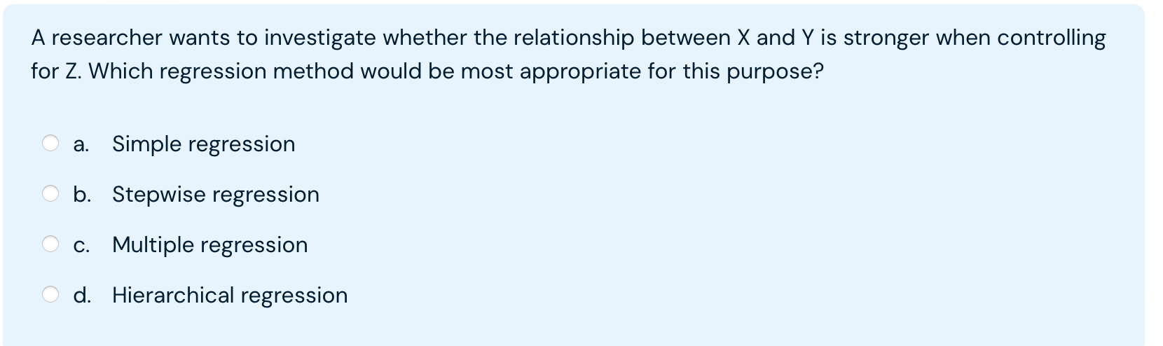 cortisol secretion decreased d. The correlation was non-significant L@@ 1 What is