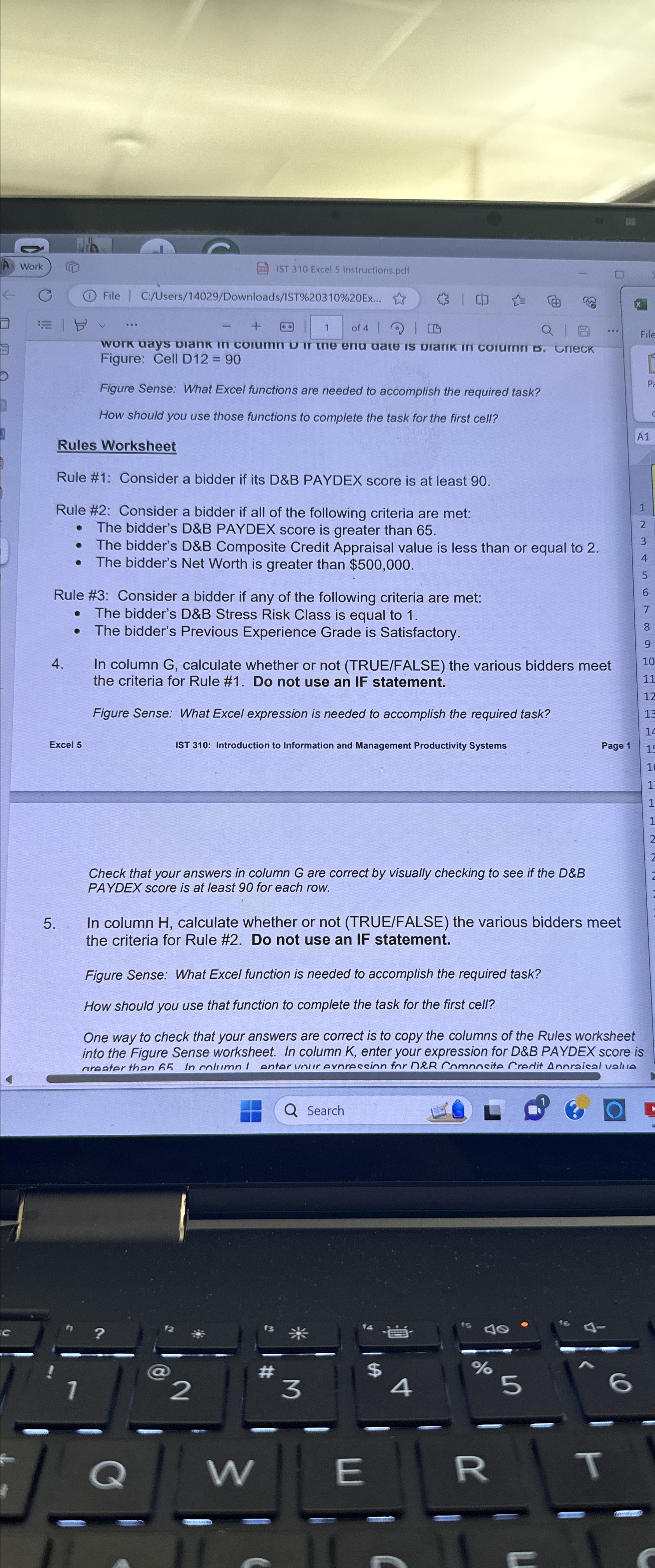  IST 310 Excel 5 Instructions.pdf File | C:/Users/14029/Downloads/IST%20310%20Ex... [] 4+100 K