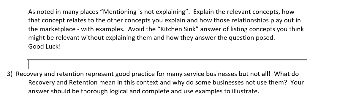  As noted in many places "Mentioning is not explaining". Explain the