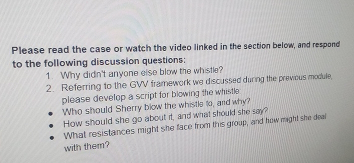  Please read the case or watch the video linked in the