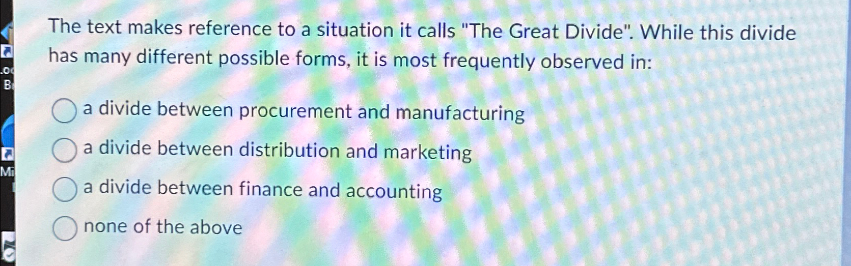  The text makes reference to a situation it calls "The Great