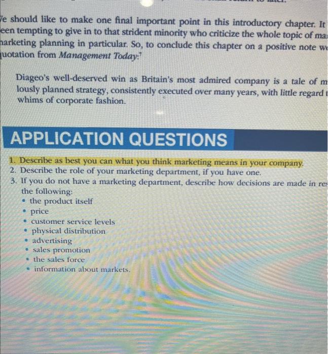  should like to make one final important point in this introductory