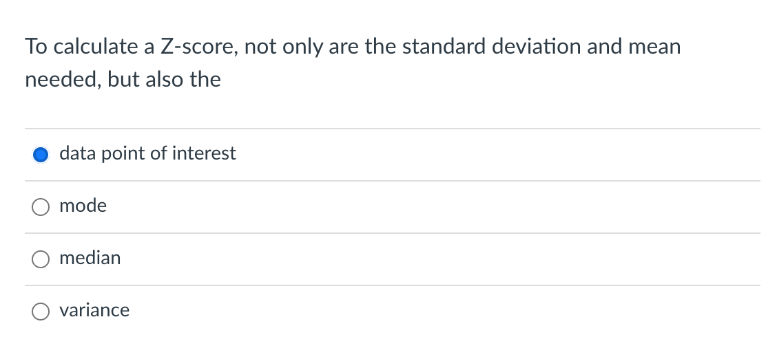Please help solve these two problems. Thank you. To calculate a Z-score,