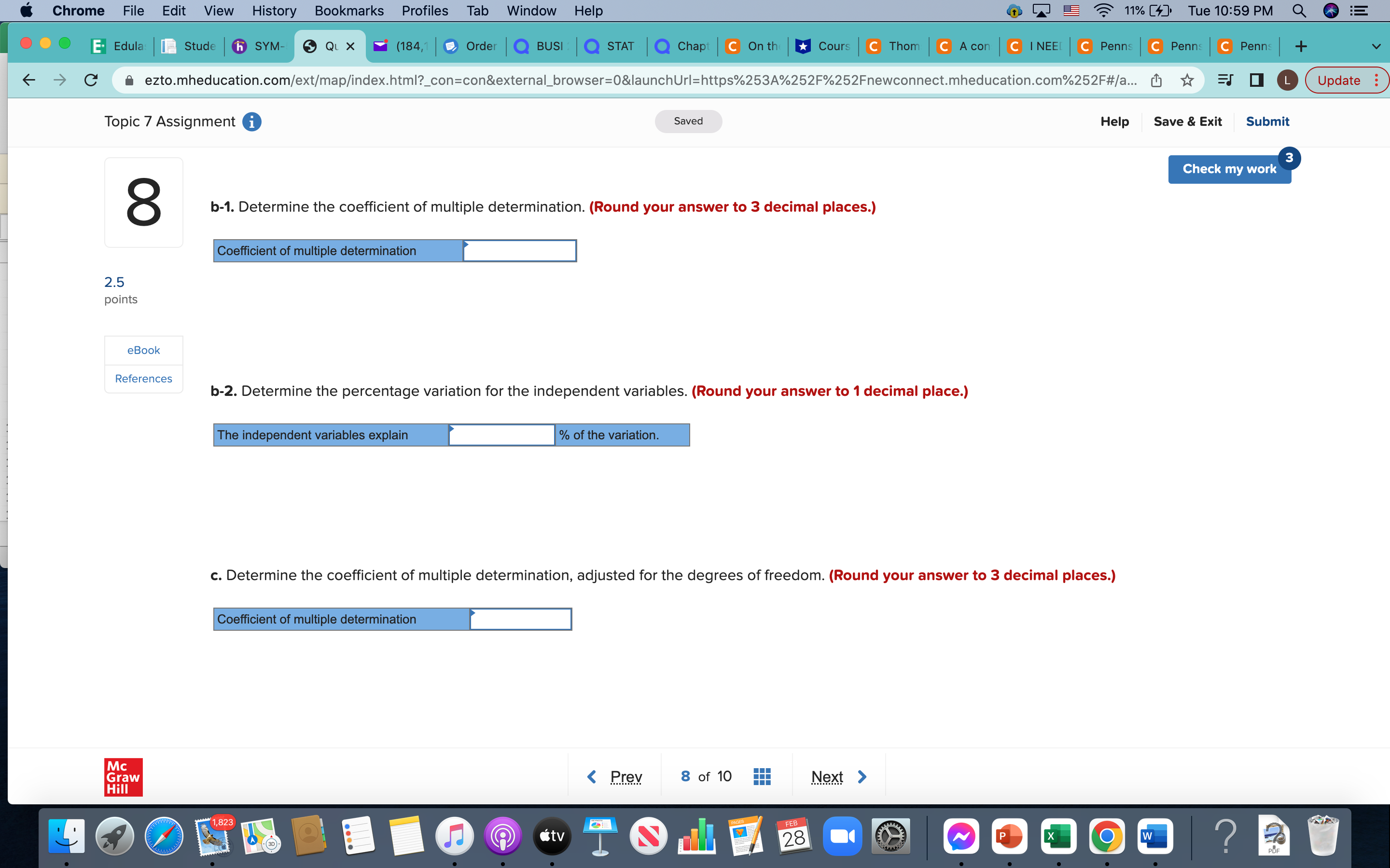 1% [ Tue 10:59 PM Q E E. Edula Stude h SYM-