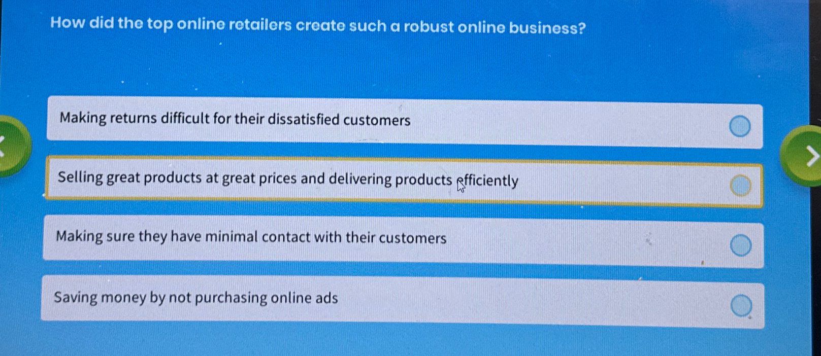  How did the top online retailers create such a robust online