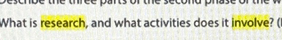  What is research, and what activities does it involve? 